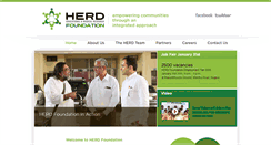 Desktop Screenshot of herdfound.org