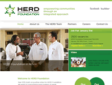 Tablet Screenshot of herdfound.org
